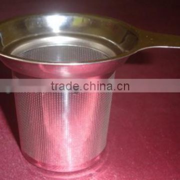 Food grade material stainless steel tea infuser basket tea strainer
