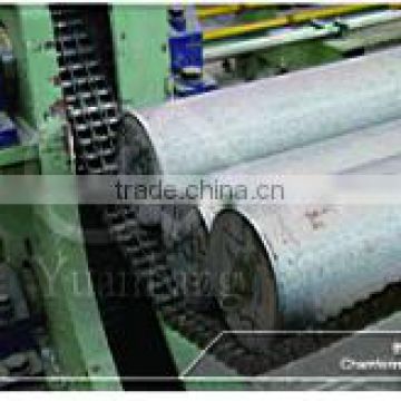 steel bar double end chamfering machine