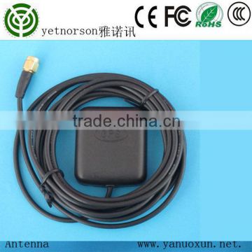 Car use high gain 28dbi magnetic active antenne with Fakra/MCX/SMA connector
