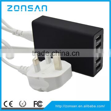 25W 5V/5A Handy Travel Charger 5-Port USB Charger