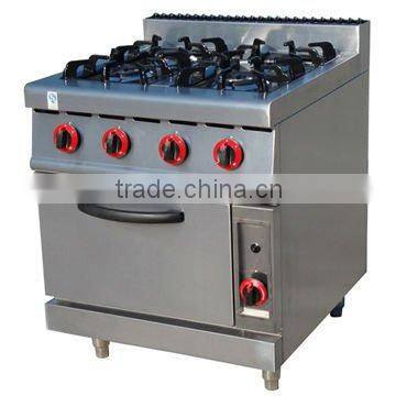 gas range with 4-burner&oven