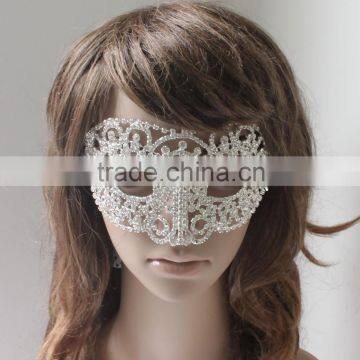 Top Seller Cheap Masked Ball Fashionable Rhinestone Party Mask H0234
