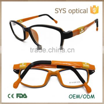 Top sale reflected tone kids reading glasses ,high-luminance color baby optical frame