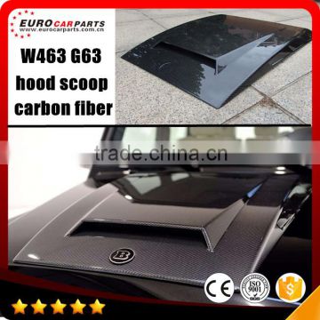 W463 B-style hood fit for MB G-CLASS W463 G500 G550 G55 G63 to B-style W463 carbon fiber hood scoop