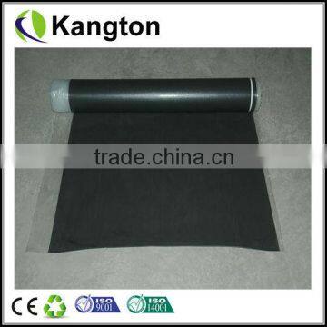 Plastic flooring underlay