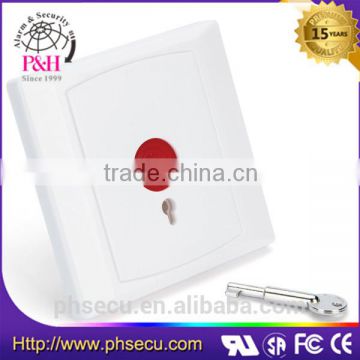 High quality Key reset/Auto reset ABS plastic Emergency Button