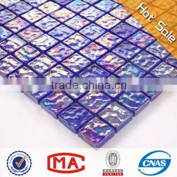2L square waves hot sale mosaic tile iridescent glass mosaic cheap vitrified tiles price in india pool tiles mosaic decoration