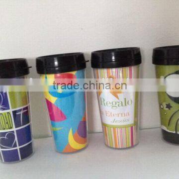 Promotional 16 oz travel tumbler