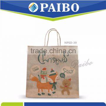 NPSD-39 New Xmas Design Handbag with handle Professional factory for xmas eve Promotion