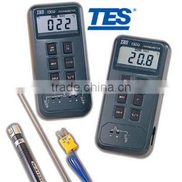 TES-1303 Dual Input K Type Thermometer