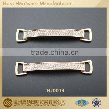 Zinc alloy stone shoe buckle