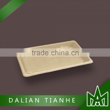 2015 hot sales sugarcane tray with lid