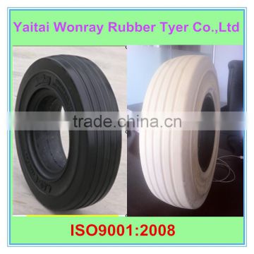 factory price heavy duty trailer parts solid pneumatic tyres 3.60-8 with high performance