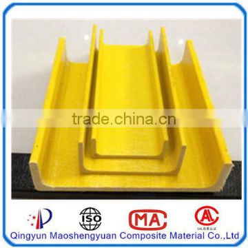 FRP Pultrusion products/grp channel/ U-shaped channel steel