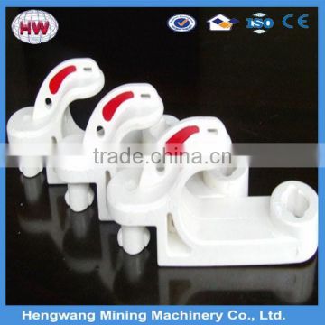Cheap price durable PVC or plastic coal cable hook from HENGWANG factory