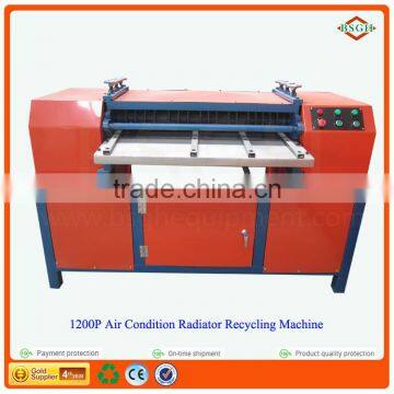 india price automatically copper making machine for separating used radiator pipes and waste copper air conditions