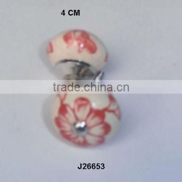 Hand painted ceramic Knob available in other colour and patterns