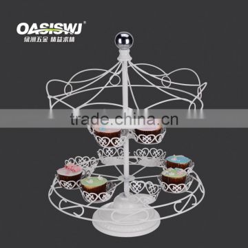 mental merry-go-round wedding cupcake stand holder 8cup