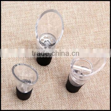 High quality plastic wine pourer/wine stopper/wine guider manufacturer