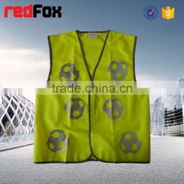 hi vis reflective children clothing safety vest