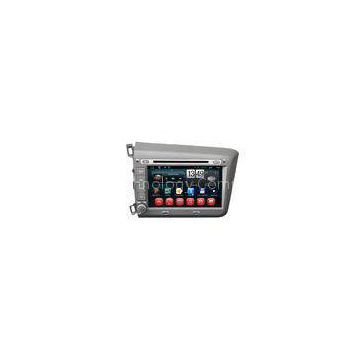 Honda 2012 Civic Left Side Navigation System Android OS DVD Player Dual Zone BT TV iPod