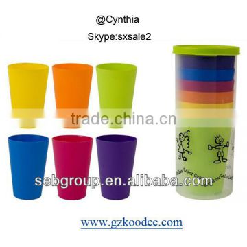 2013 fashional cheap plastic household injection molded cup for promotion