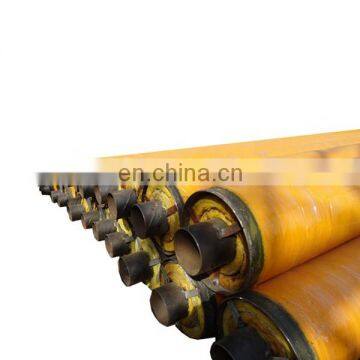 insulated thermal jacketing carbon steel pre-insulated pipe