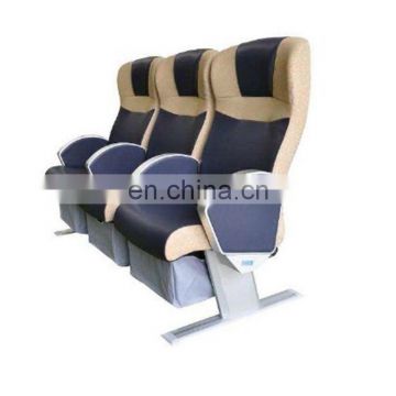 Ergonomics Design Aluminum Stand Yellow Passenger Seats For Yacht