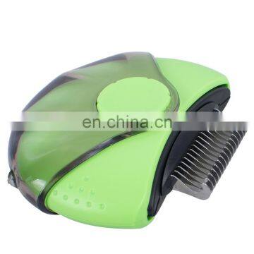 Wholesale Custom Logo OEM 3 in 1 Rotatable Pet Comb Flea Dematting Deshedding Comb