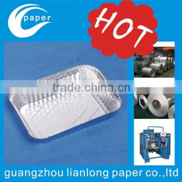 disposable aluminium tin foil for restaurant food packing meal box