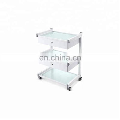 cheap beauty trolley and lamp for hair salon