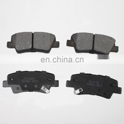D1848 auto brake parts car parts korean brake pad for Hyundai Kia