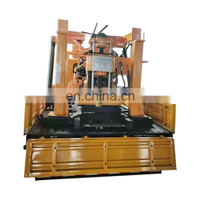 Hydraulic rotary water well drilling rig diesel water well drilling machine
