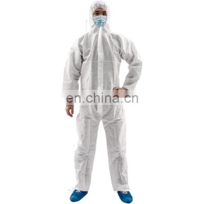 Coverall smms sms Type4/5/6 White Coveralls Disposable