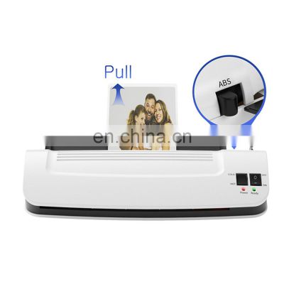 Custom Making Fast Laminating A4 Thermal Laminator Plastic Home Office School Use Machine Manual Table Pouch Laminator