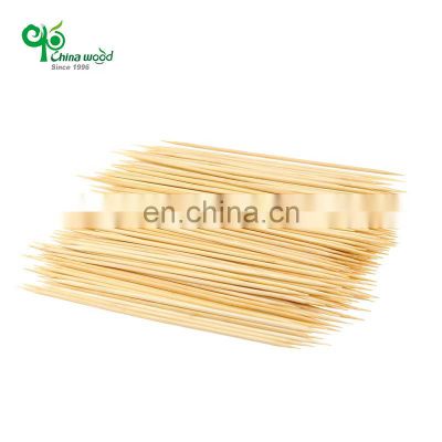 Yada Brazil Hot Sale Tusuk Sate Disposable BBQ bamboo Round Stick Meat Tool Barbecue Party bamboo Skewer