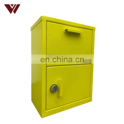 Extra Large Mailbox for Parcel,Package Delivery Boxes for Outside,Galvanized Steel Parcel Mailbox