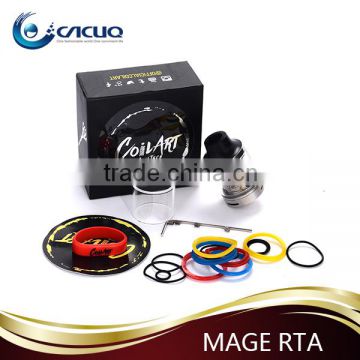 Only CACUQ offer CoilART MAGE RTA / Mage RTA 3.5ml with Quad Adjustable Airslots
