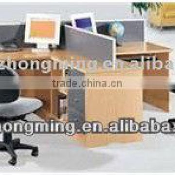 Modern Wooden 2 Seats Office Partition Workstation Office Furniture PF-082