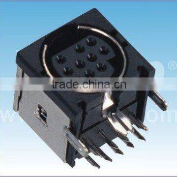 Mini Din 3~9P Female connector