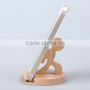 Shanshuimuyuan ex-factory price wholesale wooden cute mobile phone holder