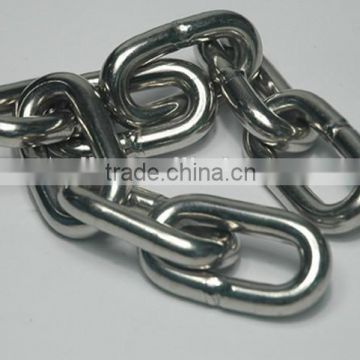 DIN5685 short stainless steel link chain