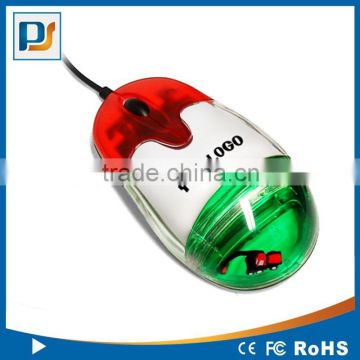 2015 fancy computer accessory liquid mouse usb mouse opitical mouse