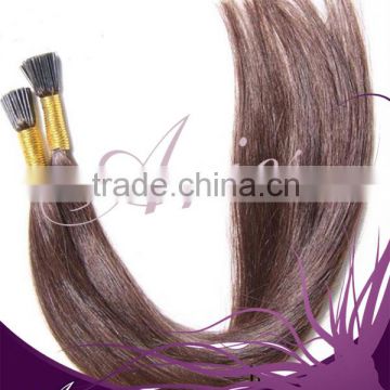 Grade 5A Top Grade Wholesale Indian Remy I tip Hair Extension