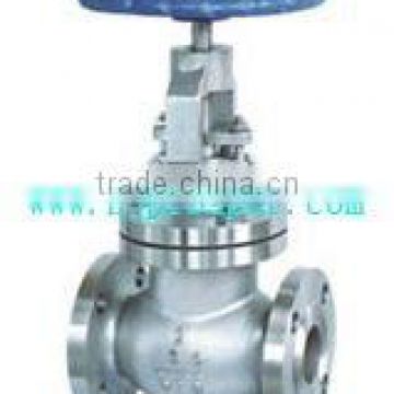Satinless Steel 2way Globe Valve with flanges wholesale (YZF-V04)