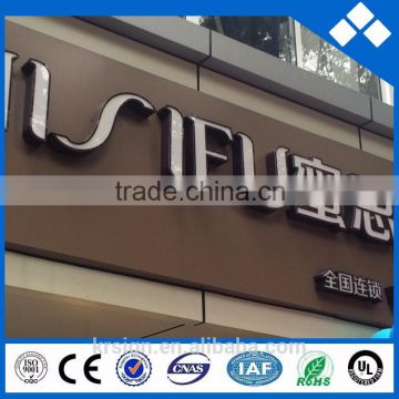 Eye catching led alphabet letter ,mirror stainless steel letters ,signboard design