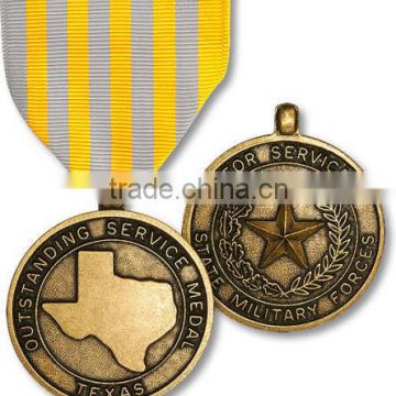 Wholesale and retail usa military medals Free delivery army medals and awards Cheap Top Quality custom award medals