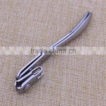 Custom metal straight cut nail clipper/ blank nail cutter clipper as promotion gifts                        
                                                                                Supplier's Choice