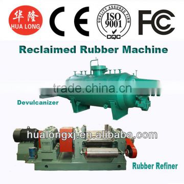 automatic rubber recycling line