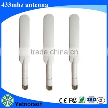 high gain 5dbi 433Mhz antenna with SMA male connector for Ham radio white